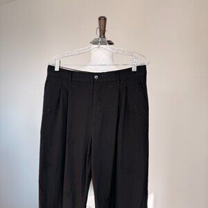Burberry Men's Black Trousers
